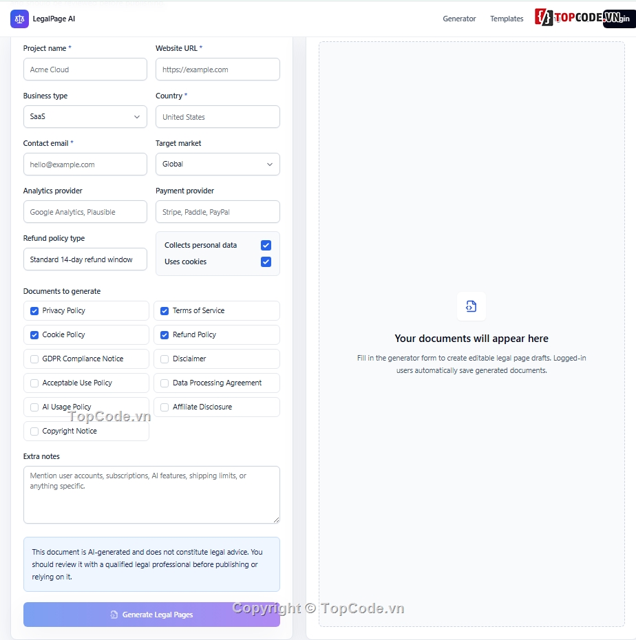 NextJS,React,TypeScript,OpenAI,SaaS,Source Code